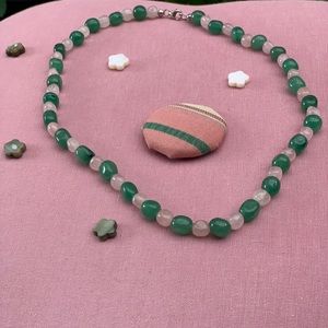 🎀 Rose Quartz and Jade 20”